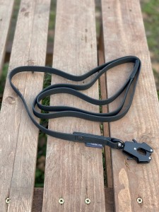 Smycz miejska z systemem Lock, plaster miodu, długość 1,5 m