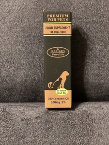 Olejek CBD Pure Life Premium dla zwierząt 3%