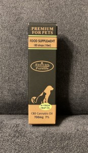 Olejek CBD Pure Life Premium dla zwierząt 7%