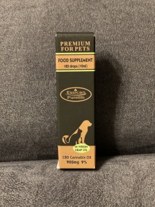 Olejek CBD Pure Life Premium dla zwierząt 9%